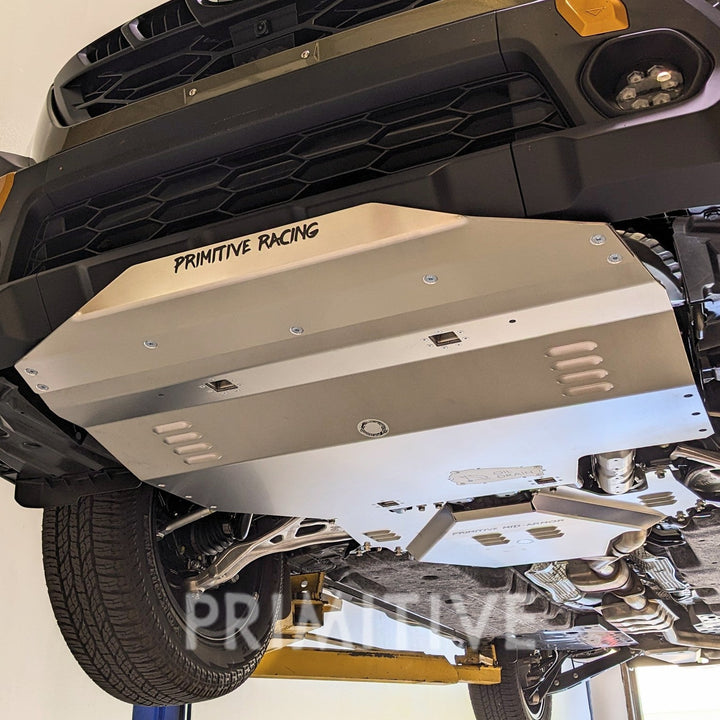 installed image primitive racing front skid plate 24 outback wilderness