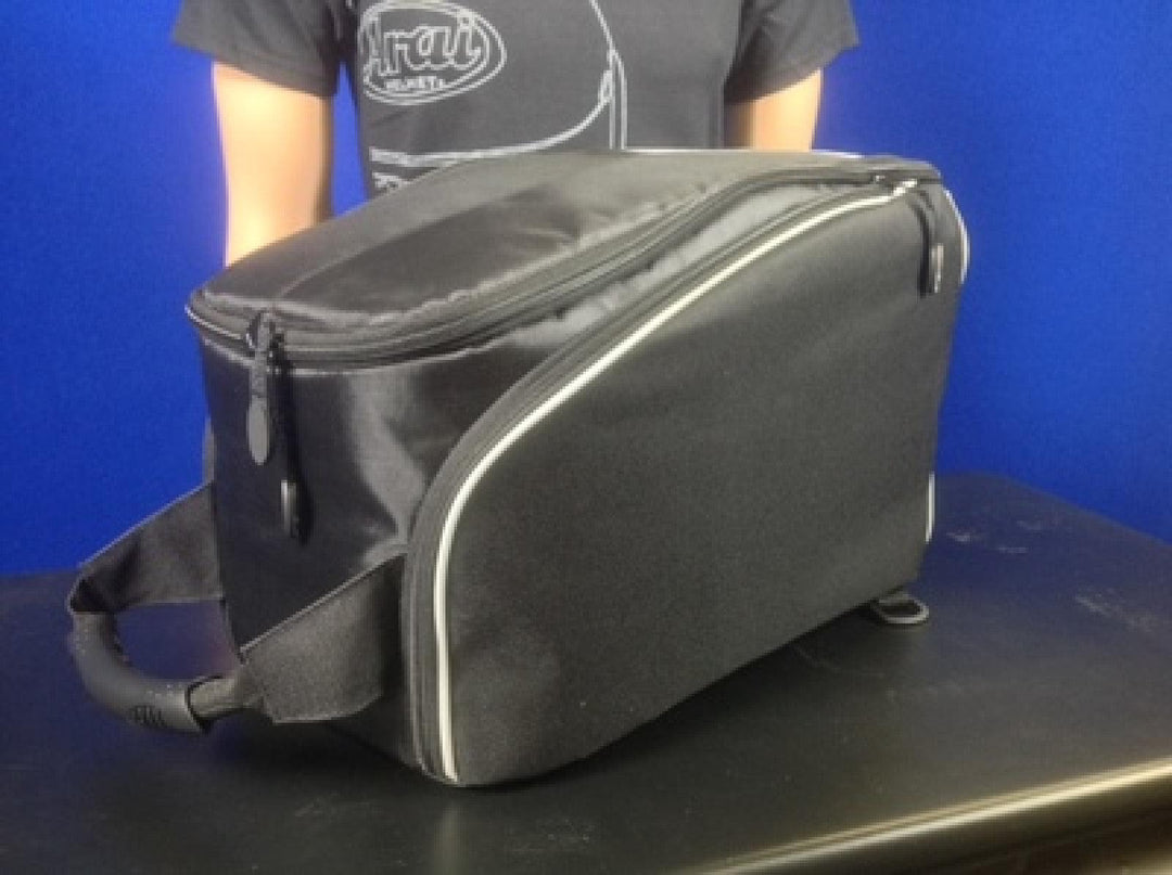 arai helmet bag seat Arai Helmets 1601 Black Single Helmet Backpack
