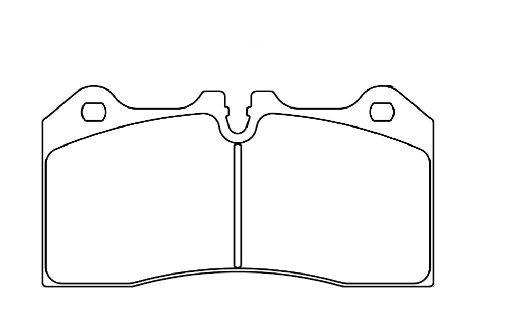 Pagid Racing Brake Pads No. 8187 (Rear) | CCM Rotors