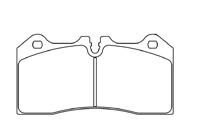 Pagid Racing Brake Pads No. 8187 (Rear) | CCM Rotors