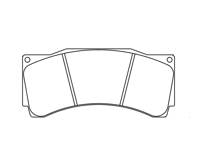 Pagid Racing Brake Pads No. 1904 (Front)