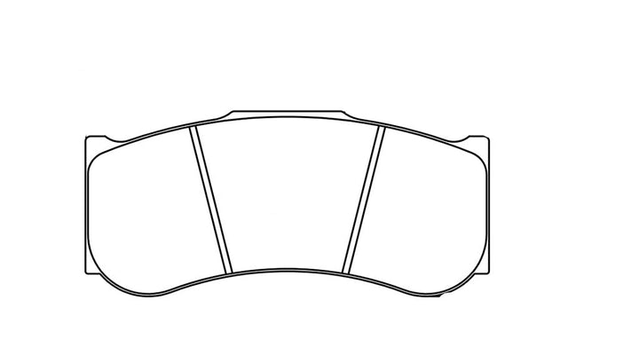Pagid Racing Brake Pads No. 2019 (Front)