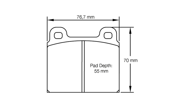 Pagid Racing Brake Pads No. 4503
