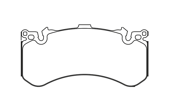 Pagid Racing Brake Pads No. 4937 (Front)
