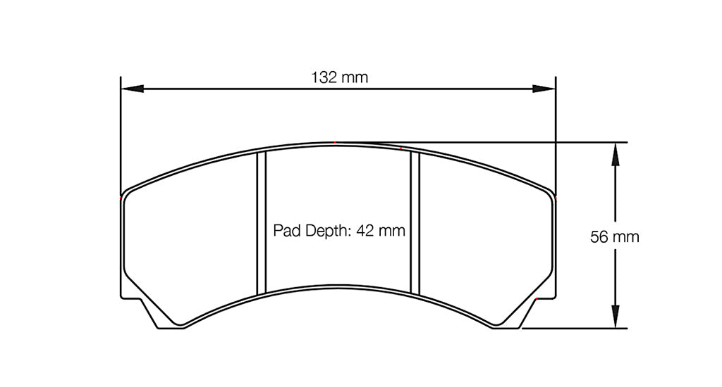 Pagid Racing Brake Pads No. 2126 (Rear)