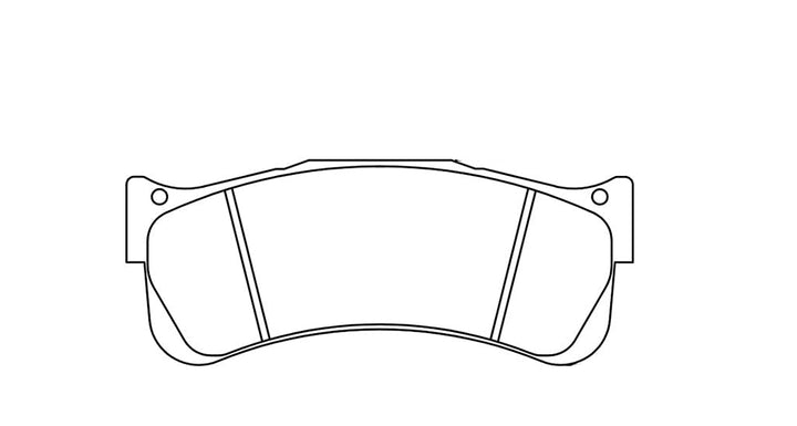Pagid Racing Brake Pads No. 2488 (Front)