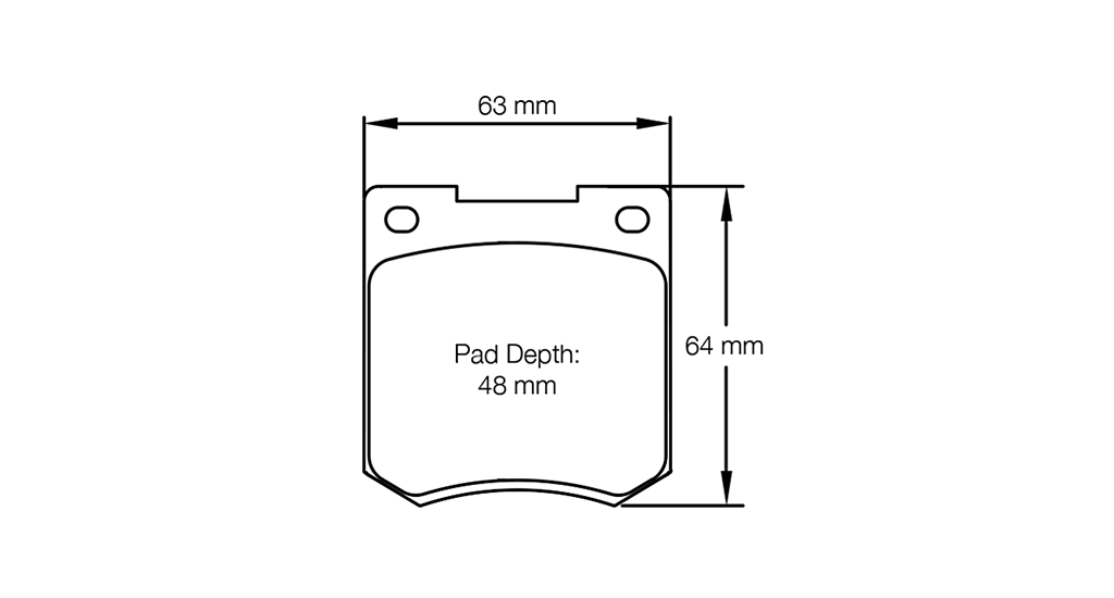 Pagid Racing Brake Pads No. 3190