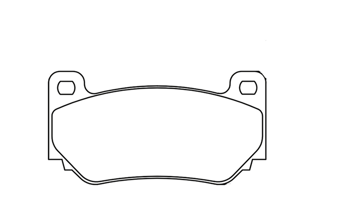 Pagid Racing Brake Pads No. 4349 (Front)