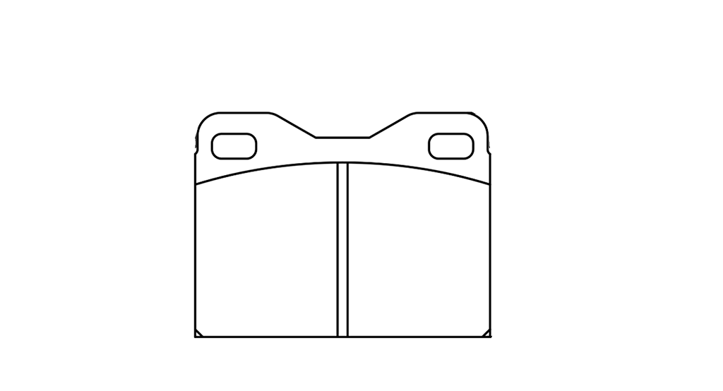 Pagid Racing Brake Pads No. 4634 (Rear)
