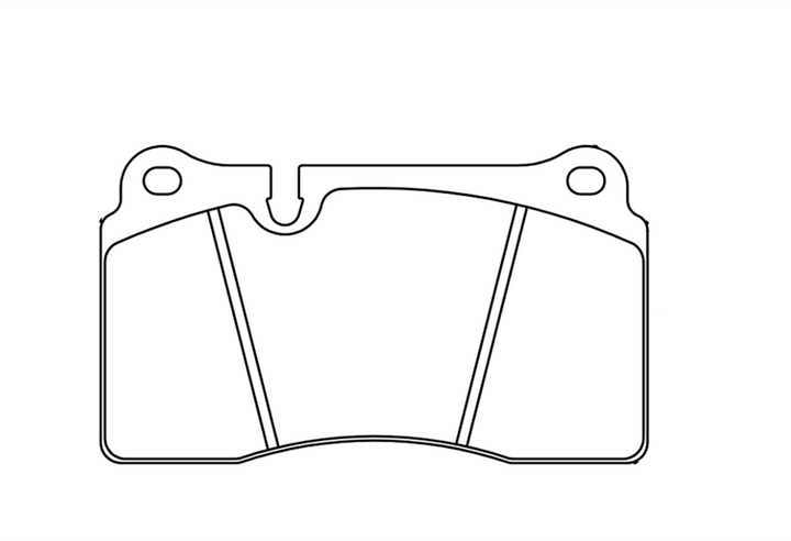 Pagid Racing Brake Pads No. 4906 (Rear)
