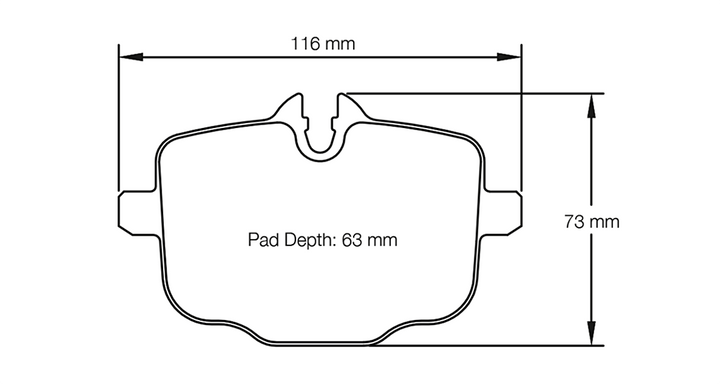 Pagid Racing Brake Pads No. 4932 (Rear)