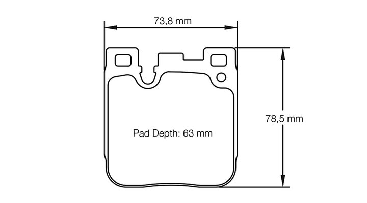 Pagid Racing Brake Pads No. 4933 (Rear)