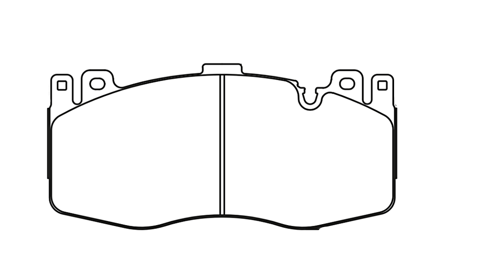 Pagid Racing Brake Pads No. 4935 (Front)