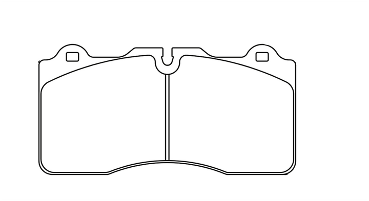 Pagid Racing Brake Pads No. 4945 (Front)