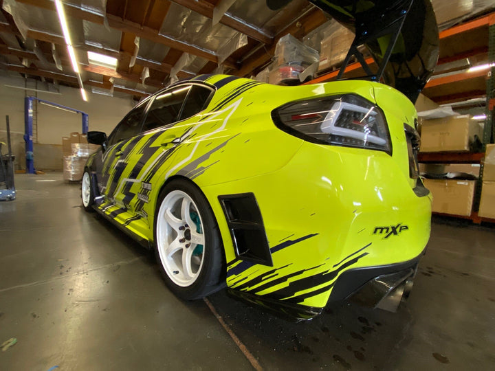 Carbon Fiber Subaru WRX/ STI Type RA Rear Bumper Ducts 2015-2021