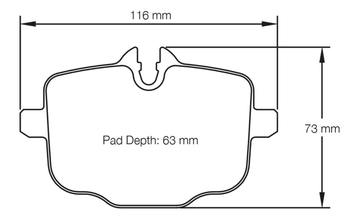 Race Technologies RE10 Brake Pad - 2427.18.RE10