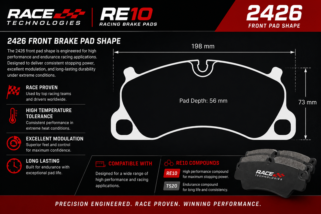 Race Technologies Brake Pad - 2426.17
