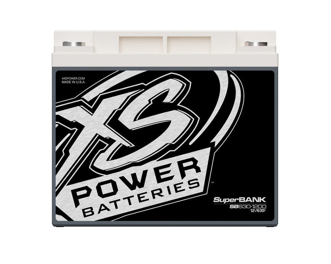 XS Power SB630-1200 - 12V Super Capacitor Bank, 1200 Style, Max Power 4,000W, 630 Farad