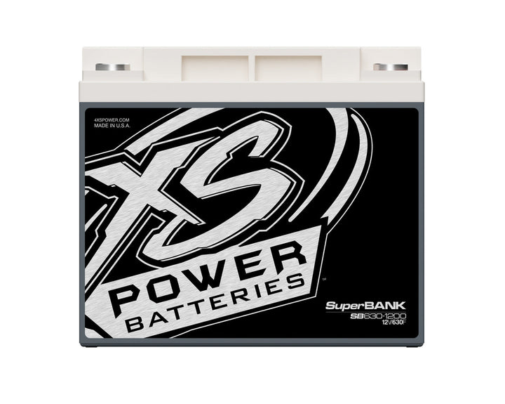 XS Power SB630-1200 - 12V Super Capacitor Bank, 1200 Style, Max Power 4,000W, 630 Farad