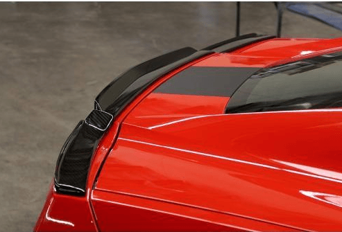 APR Performance Carbon Fiber Spoiler Delete Corvette C7 - Attacking the Clock Racing