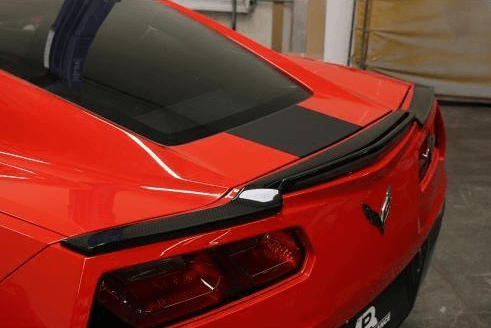 APR Performance Carbon Fiber Spoiler Delete Corvette C7 - Attacking the Clock Racing