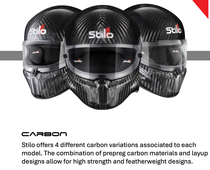Stilo ST6 GT ZERO 8860-2018 Carbon Fiber Helmet