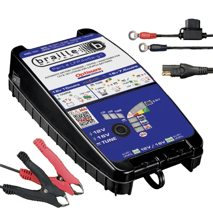 Braille TM661 lithium battery charger
