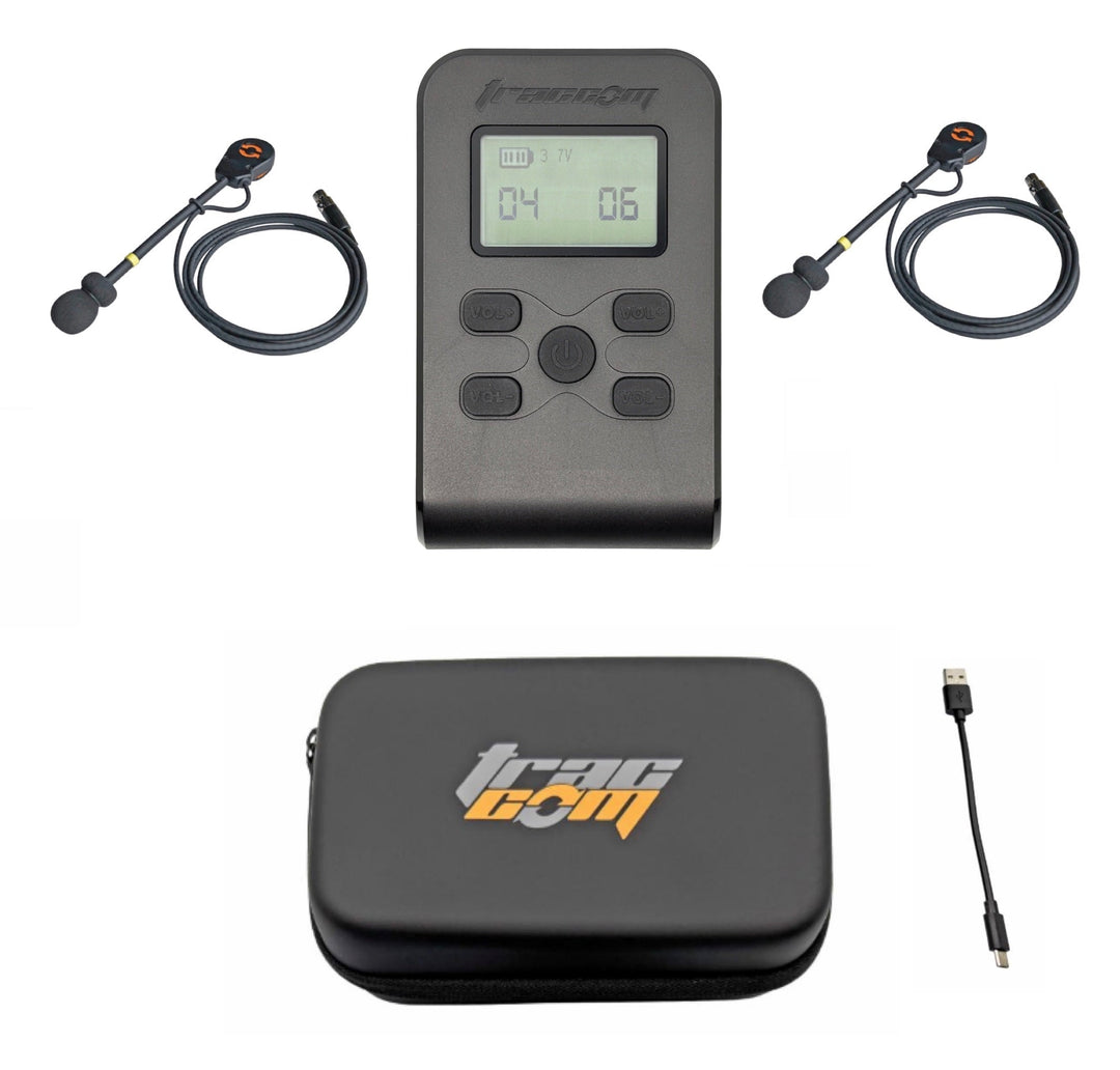 Trac-Com V4 Dual Headset Intercom System