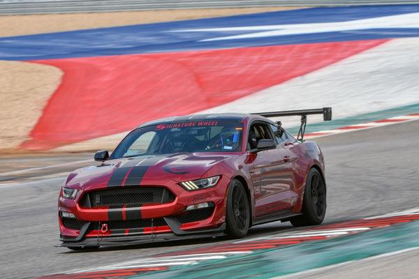 APR Performance GT-250 Ford Mustang S550 Spec Adjustable Carbon Wing - Attacking the Clock Racing