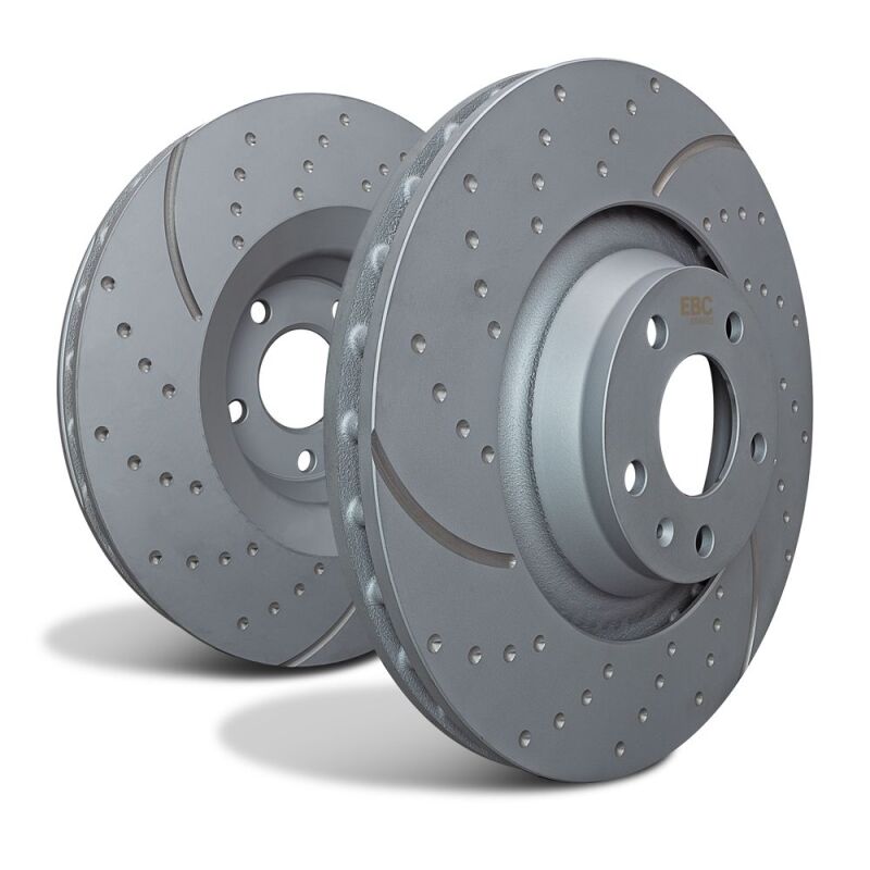 EBC 07 Cadillac Escalade 6.2 2WD GD Sport Rear Rotors