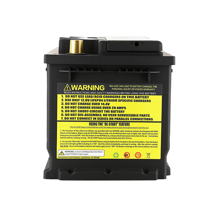 Antigravity H6/Group-48 16V Lithium Race Car Battery