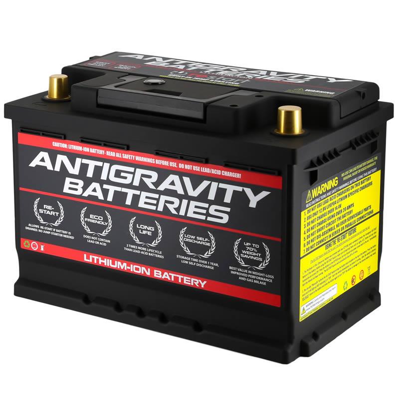 Antigravity H6/Group 48 Lithium Car Battery w/Re-Start 40Ah - Attacking the Clock Racing