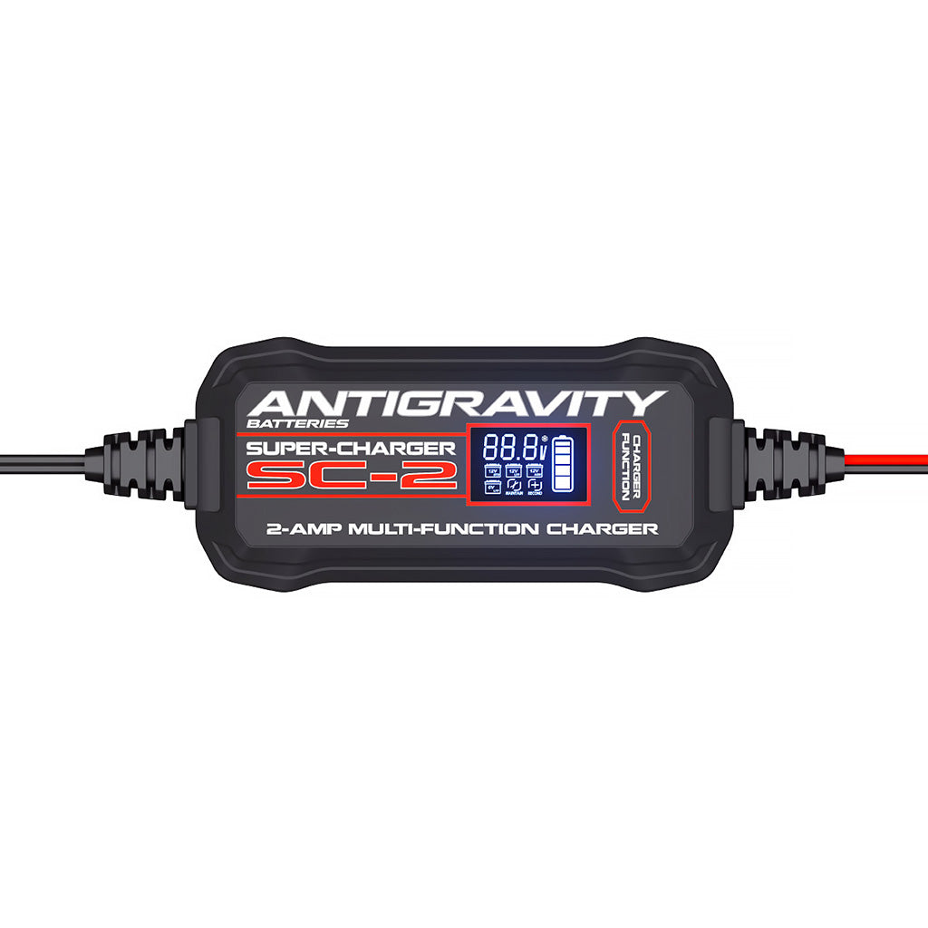 Antigravity SC-2 Super-Charger | 2-Amp Lithium & Lead-Acid Battery Charger Maintainer