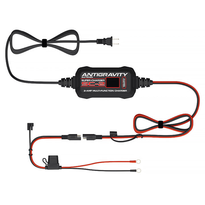 Antigravity SC-2 Super-Charger | 2-Amp Lithium & Lead-Acid Battery Charger Maintainer