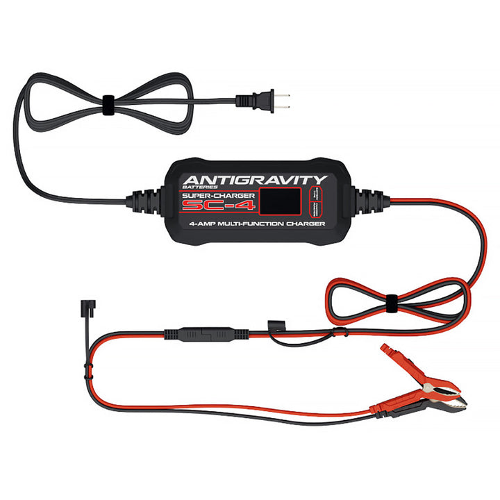 Antigravity SC-4 Super-Charger | 4-Amp Smart Lithium & Lead-Acid Battery Charger