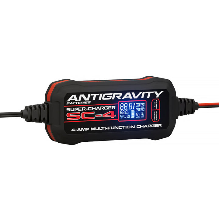 Antigravity SC-4 Super-Charger | 4-Amp Smart Lithium & Lead-Acid Battery Charger