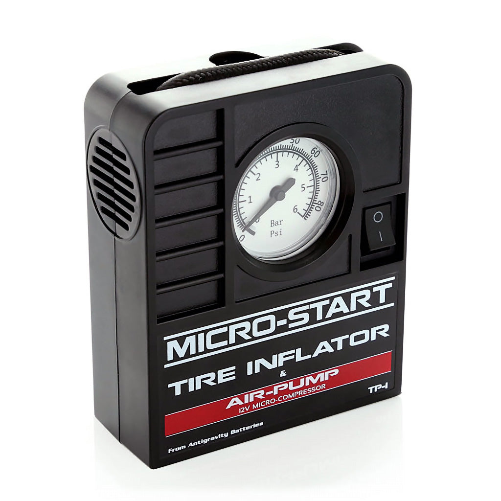 Antigravity Tire Inflator / Air Pump | Compact 12V Portable Mini Compressor