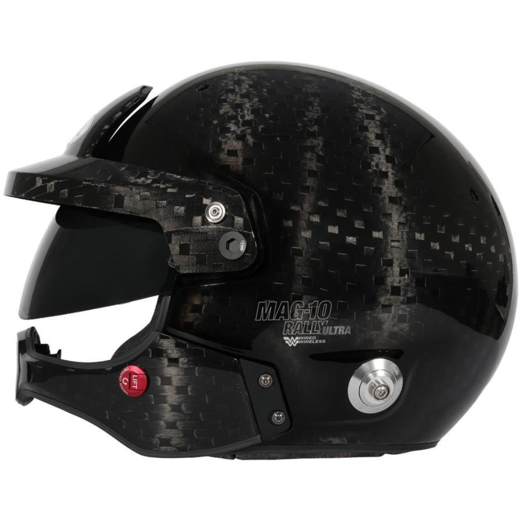 Bell MAG-10 Rally ULTRA WW Carbon Fiber Helmet FIA 8859-2024/Snell SA2025