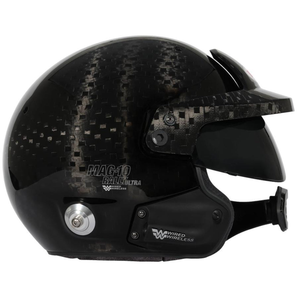 Bell MAG-10 Rally ULTRA WW Carbon Fiber Helmet FIA 8859-2024/Snell SA2025