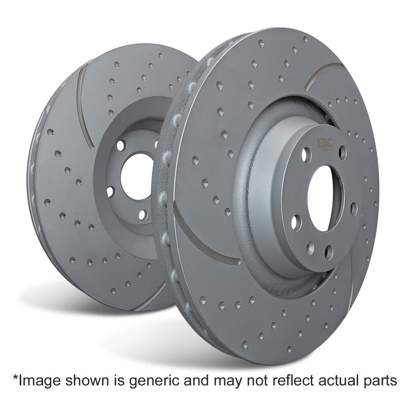 EBC 08-10 BMW 535i 3.0 Turbo (E60) GD Sport Front Rotors
