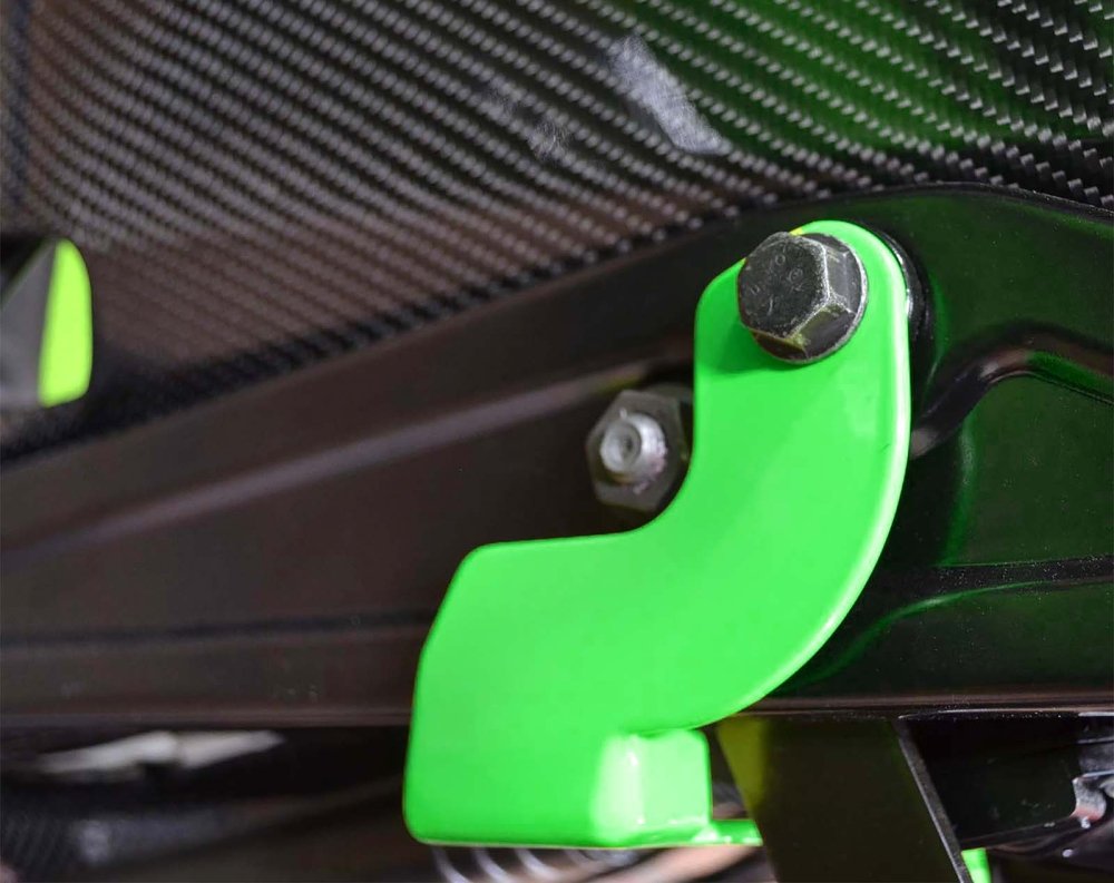 CMS Performance Sub Strap Mount for Porsche Carbon Bucket Seat