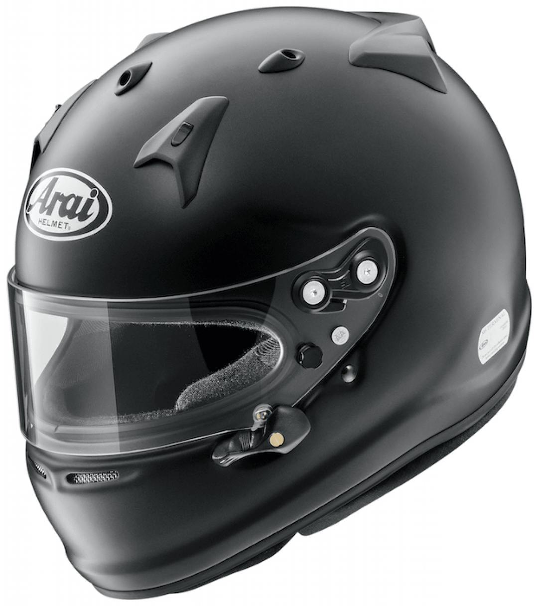 Arai GP-7 Black Frost Medium Racing Helmet - Attacking the Clock Racing