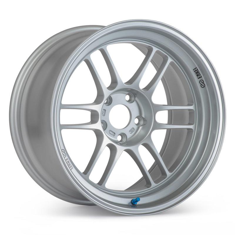 Enkei RPF1RS 18x10 5x114.3 6mm Offset 75mm Bore Silver Wheel - Attacking the Clock Racing