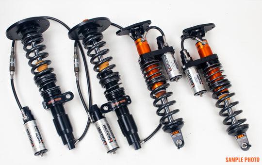 Moton 2015+ Porsche Cayman 981 GT4 Clubsport Moton 3-Way Series Coilovers - Attacking the Clock Racing