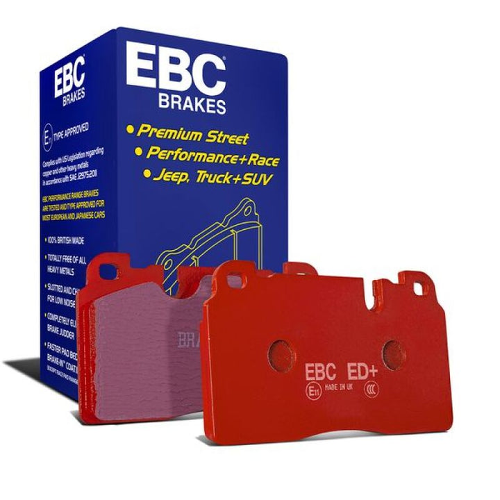 EBC 2016+ Chrysler Pacifica (Ru) 3.6L Extra Duty Front Brake Pads
