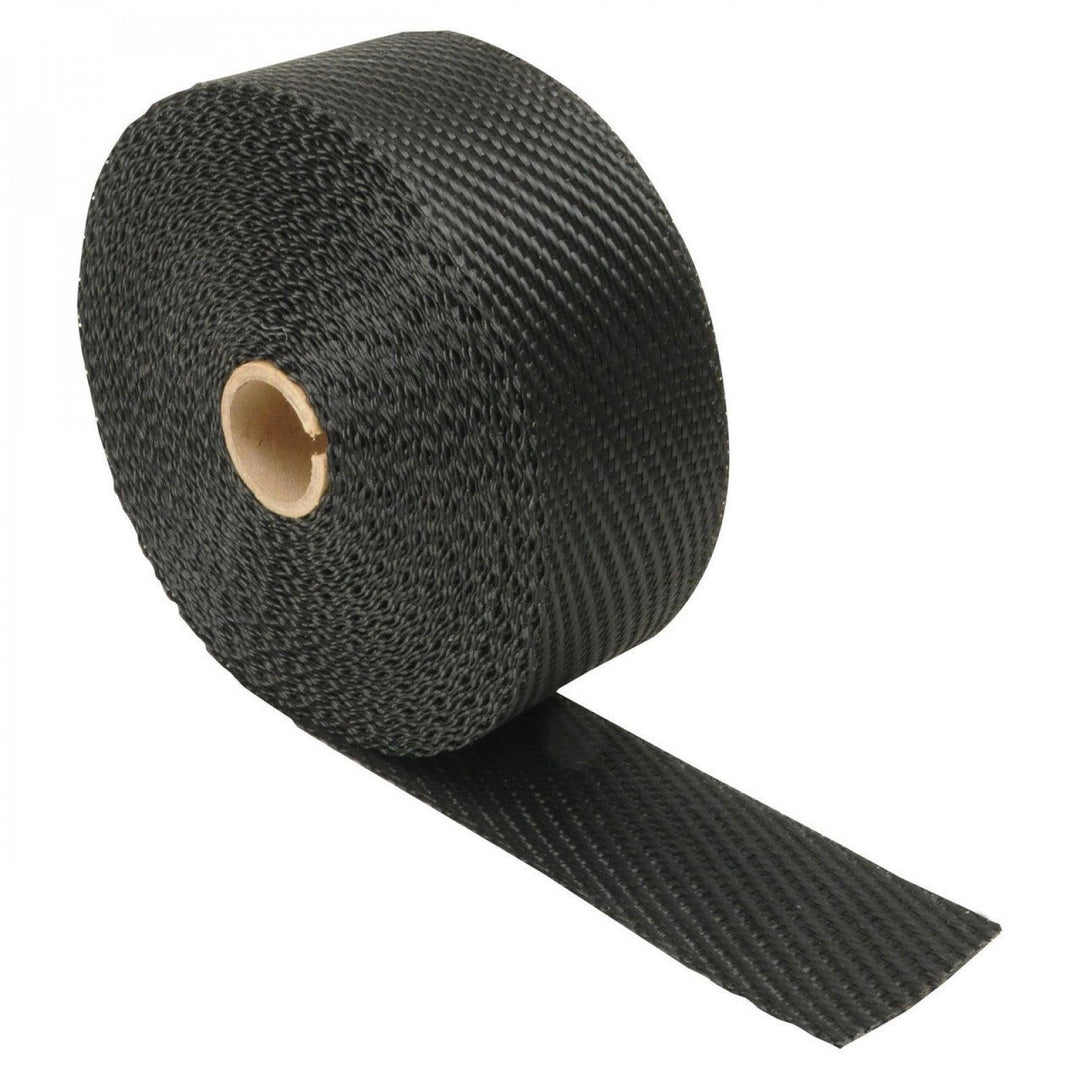 Design Engineering Black Titanium Exhaust Manifold Wrap 2" x 100' - Attacking the Clock Racing