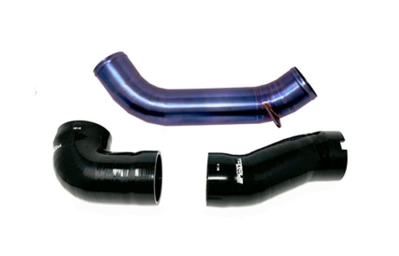 Torque Solution 2022+ Subaru WRX Intake Pipe Kit - Titanium Burnt Purple / Blue