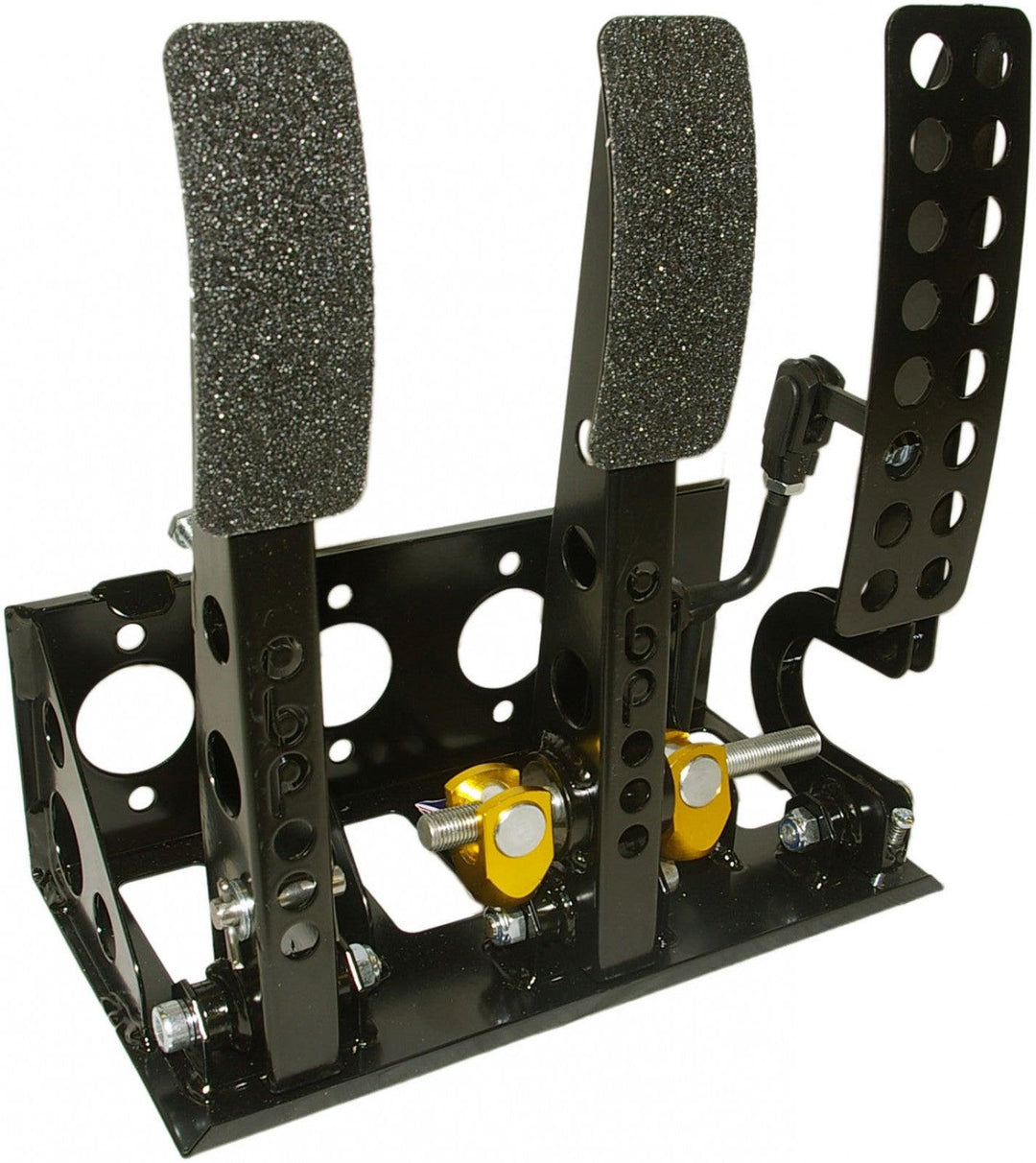 obp Motorsport Victory Floor Mounted Bulkhead Fit 3 Pedal System - Attacking the Clock Racing