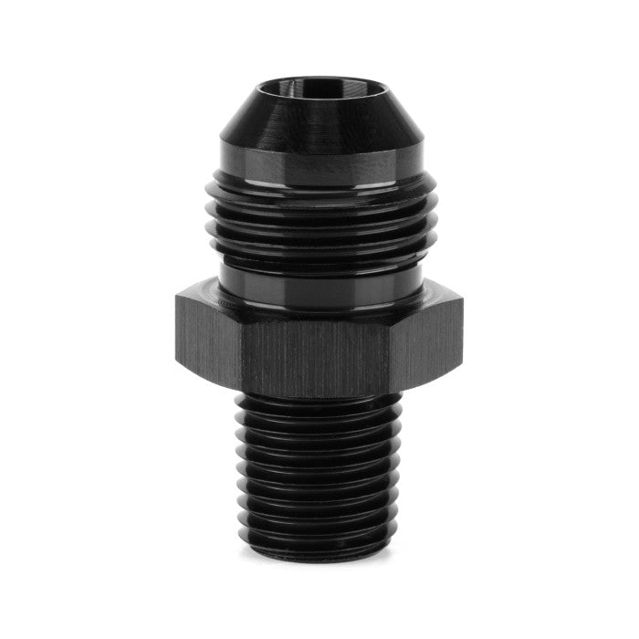 AN8 Male to 1/4" NPT Straight Adapter HEL Aluminium