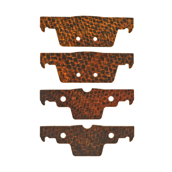 HEL Performance Carbon Fiber Brake Pad Shims for Honda Civic FL5 Type-R 2022-on
